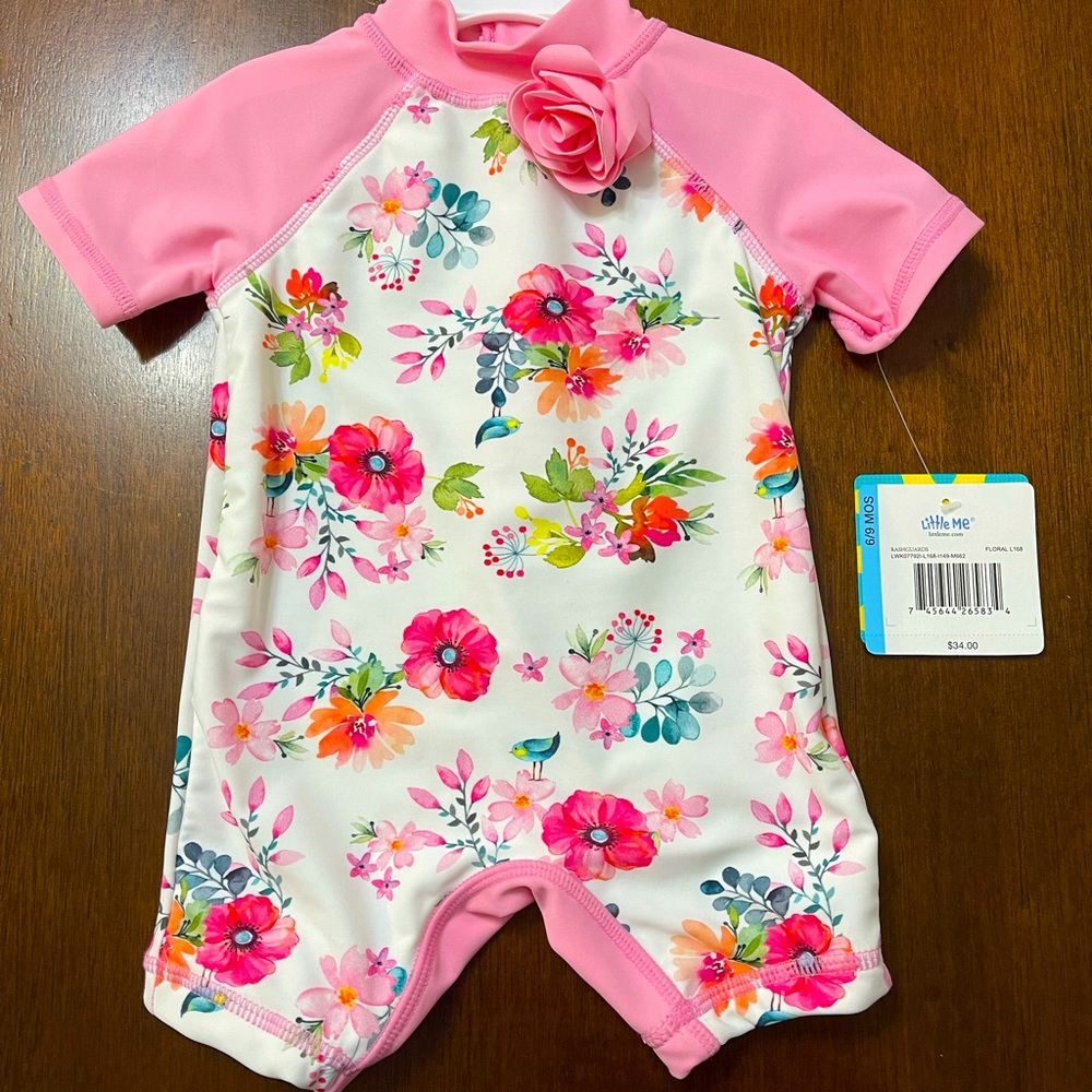 Baby 3-6 month swimsuit by Little Me